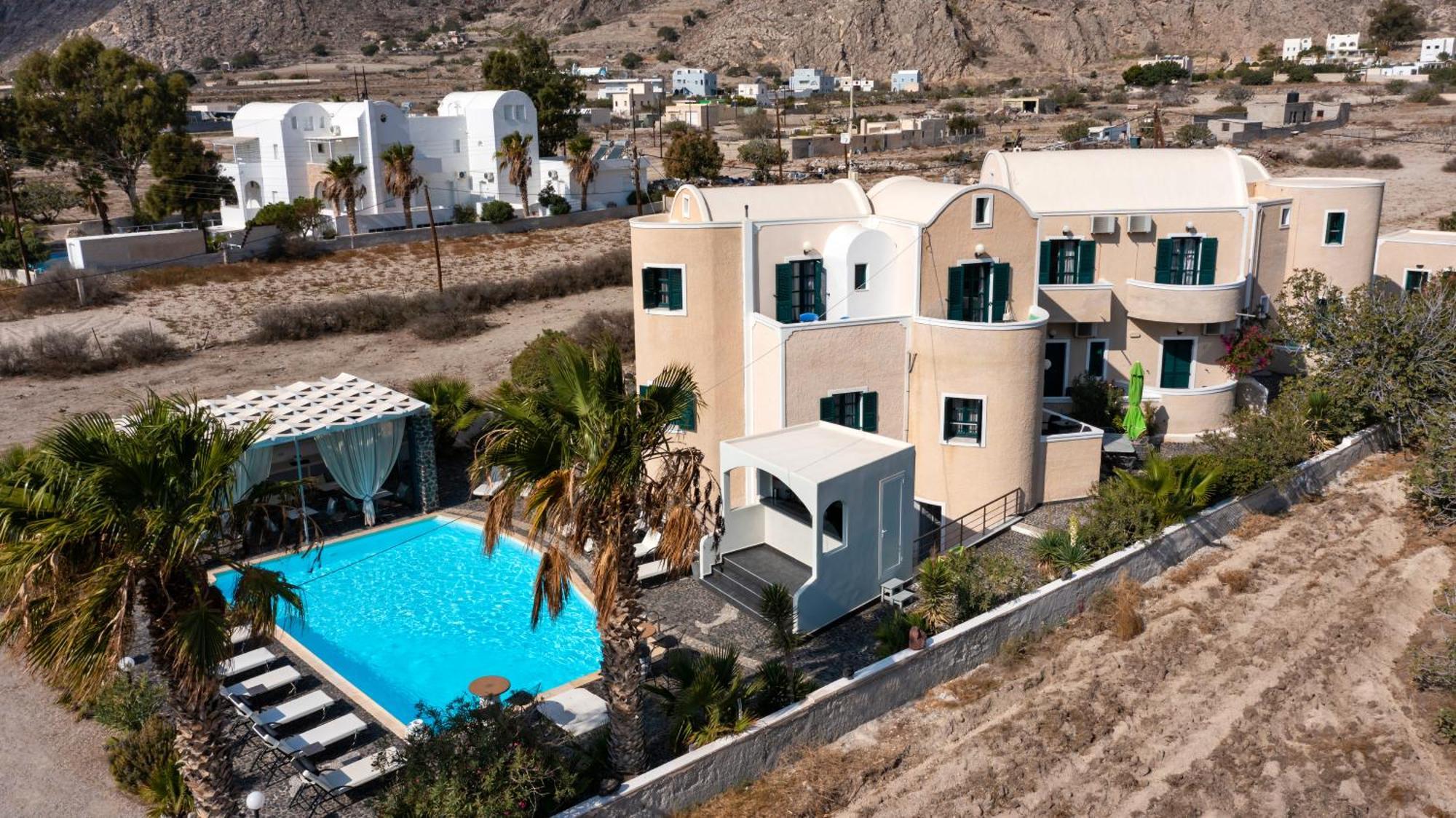 Villa Anemomilos Perissa Bagian luar foto