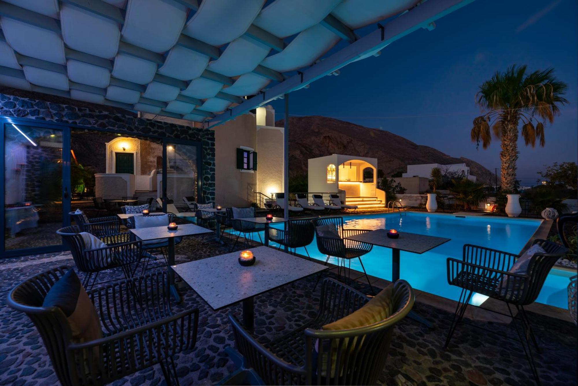Villa Anemomilos Perissa Bagian luar foto